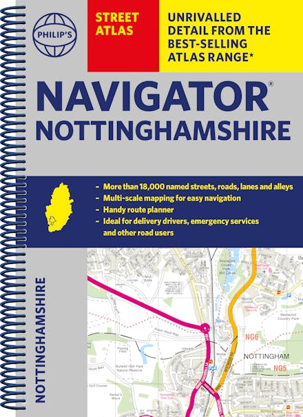 Philip's Street Atlas Nottinghamshire