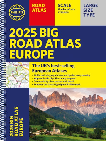 Philip's Big Road Atlas of Europe