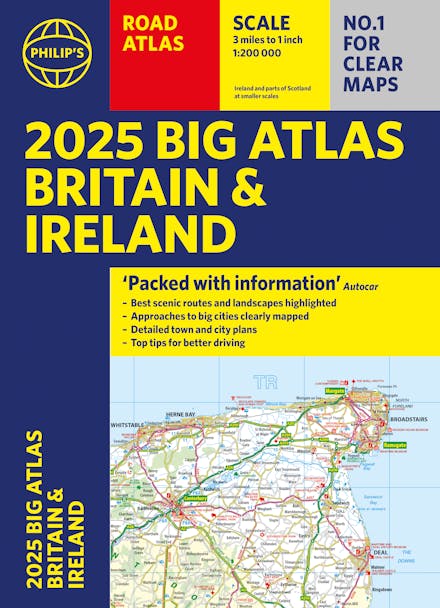 Philip's Big Road Atlas of Britain and Ireland