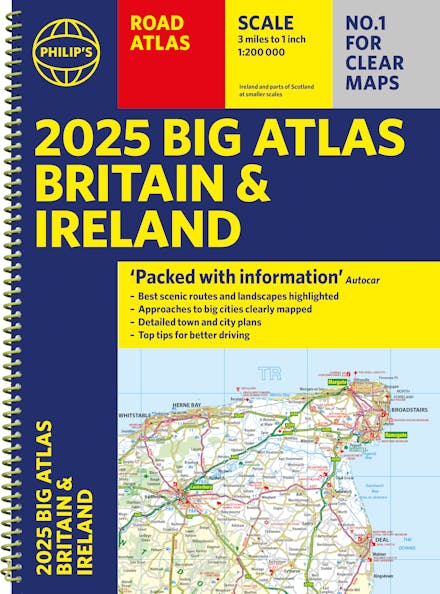 Philip's Big Road Atlas of Britain and Ireland