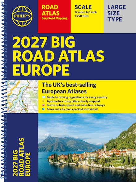 Philip's Big Road Atlas of Europe